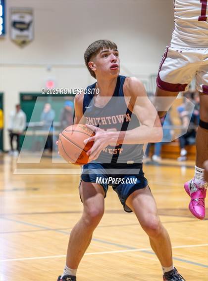Thumbnail 3 in Deer Park vs Smithtown West (NYSPHSAA Section XI Class AA Semifinals) photogallery.