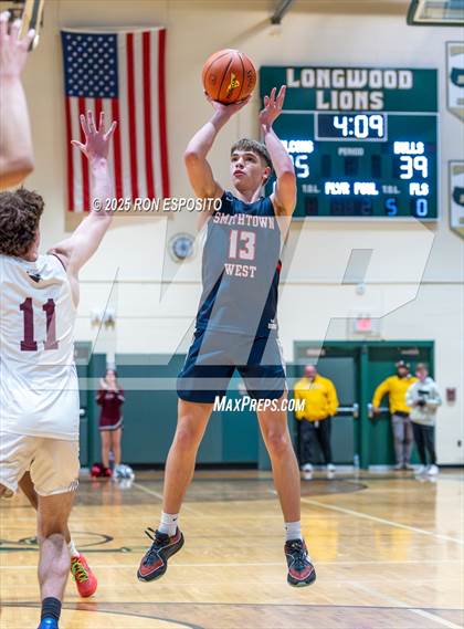Thumbnail 2 in Deer Park vs Smithtown West (NYSPHSAA Section XI Class AA Semifinals) photogallery.