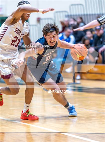 Thumbnail 1 in Deer Park vs Smithtown West (NYSPHSAA Section XI Class AA Semifinals) photogallery.