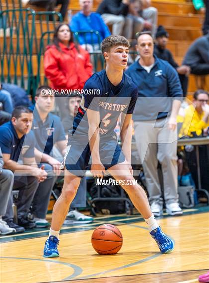 Thumbnail 2 in Deer Park vs Smithtown West (NYSPHSAA Section XI Class AA Semifinals) photogallery.
