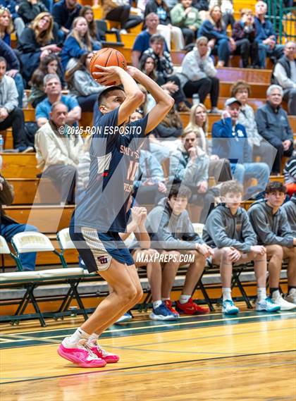 Thumbnail 3 in Deer Park vs Smithtown West (NYSPHSAA Section XI Class AA Semifinals) photogallery.