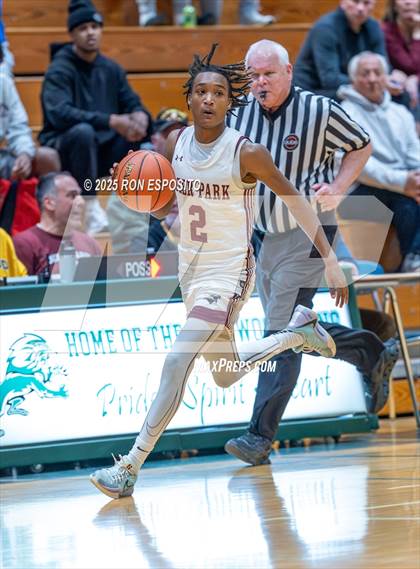 Thumbnail 1 in Deer Park vs Smithtown West (NYSPHSAA Section XI Class AA Semifinals) photogallery.