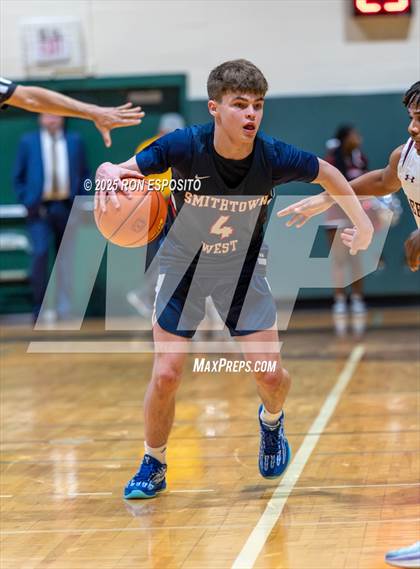 Thumbnail 2 in Deer Park vs Smithtown West (NYSPHSAA Section XI Class AA Semifinals) photogallery.