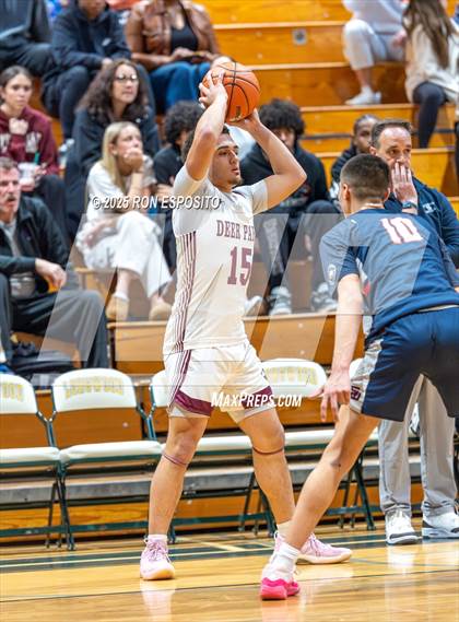 Thumbnail 1 in Deer Park vs Smithtown West (NYSPHSAA Section XI Class AA Semifinals) photogallery.