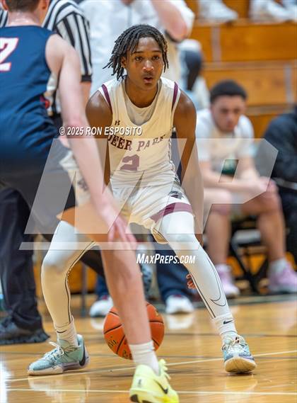 Thumbnail 2 in Deer Park vs Smithtown West (NYSPHSAA Section XI Class AA Semifinals) photogallery.