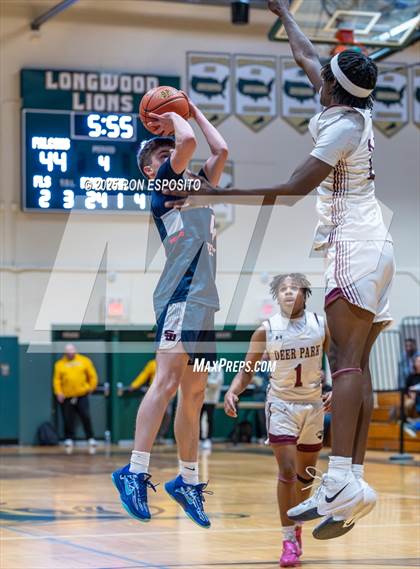 Thumbnail 2 in Deer Park vs Smithtown West (NYSPHSAA Section XI Class AA Semifinals) photogallery.