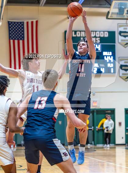 Thumbnail 1 in Deer Park vs Smithtown West (NYSPHSAA Section XI Class AA Semifinals) photogallery.
