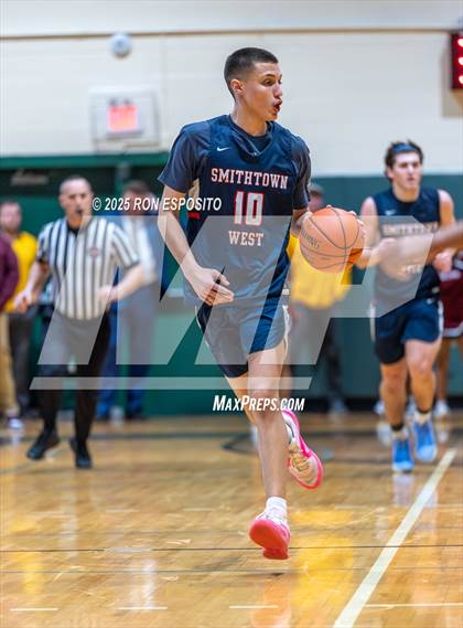 Thumbnail 1 in Deer Park vs Smithtown West (NYSPHSAA Section XI Class AA Semifinals) photogallery.