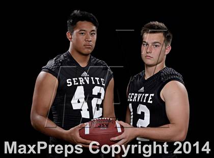 Thumbnail 1 in Servite (2014 Preseason Top 25 Photo Shoot)  photogallery.
