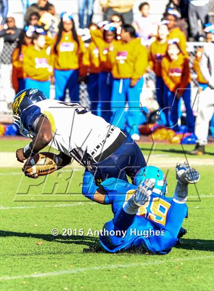 Thumbnail 3 in Eagle Academy III @ Cardozo (PSAL Cup Quarterfinal) photogallery.