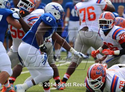 Thumbnail 1 in East St. Louis @ St. Xavier (2014 Crosstown Showdown) photogallery.