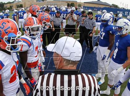 Thumbnail 2 in East St. Louis @ St. Xavier (2014 Crosstown Showdown) photogallery.