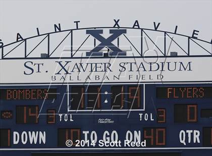Thumbnail 2 in East St. Louis @ St. Xavier (2014 Crosstown Showdown) photogallery.