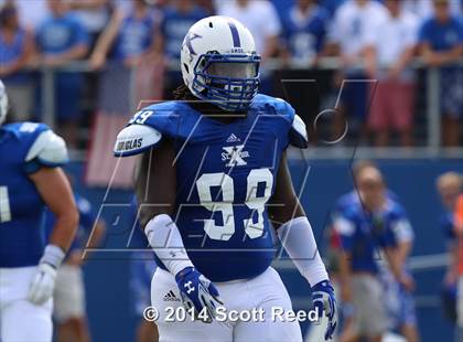 Thumbnail 1 in East St. Louis @ St. Xavier (2014 Crosstown Showdown) photogallery.