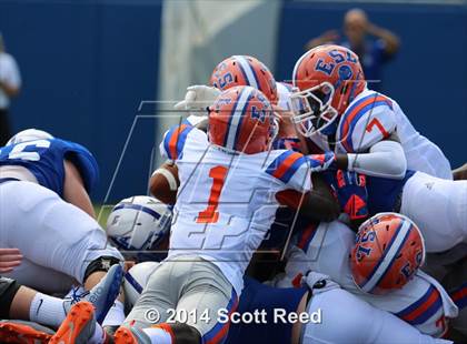 Thumbnail 3 in East St. Louis @ St. Xavier (2014 Crosstown Showdown) photogallery.