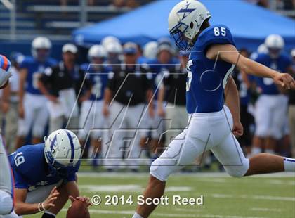 Thumbnail 2 in East St. Louis @ St. Xavier (2014 Crosstown Showdown) photogallery.
