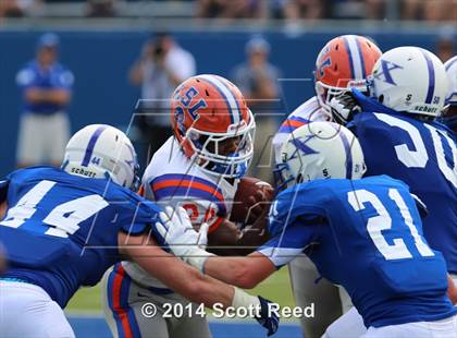 Thumbnail 3 in East St. Louis @ St. Xavier (2014 Crosstown Showdown) photogallery.