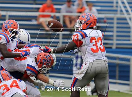 Thumbnail 2 in East St. Louis @ St. Xavier (2014 Crosstown Showdown) photogallery.