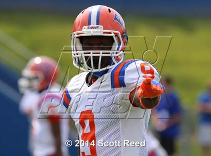 Thumbnail 3 in East St. Louis @ St. Xavier (2014 Crosstown Showdown) photogallery.