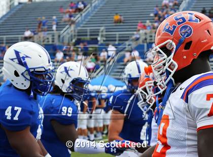 Thumbnail 3 in East St. Louis @ St. Xavier (2014 Crosstown Showdown) photogallery.
