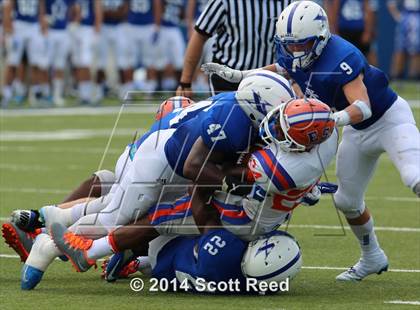 Thumbnail 3 in East St. Louis @ St. Xavier (2014 Crosstown Showdown) photogallery.