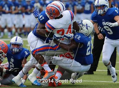 Thumbnail 2 in East St. Louis @ St. Xavier (2014 Crosstown Showdown) photogallery.