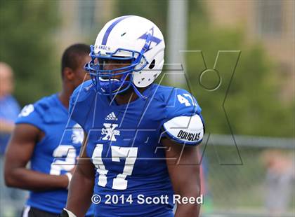 Thumbnail 2 in East St. Louis @ St. Xavier (2014 Crosstown Showdown) photogallery.