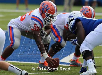Thumbnail 2 in East St. Louis @ St. Xavier (2014 Crosstown Showdown) photogallery.