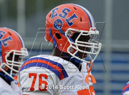Thumbnail 3 in East St. Louis @ St. Xavier (2014 Crosstown Showdown) photogallery.