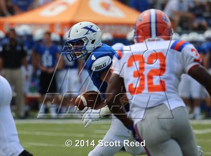 Thumbnail 2 in East St. Louis @ St. Xavier (2014 Crosstown Showdown) photogallery.