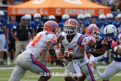 Thumbnail 1 in East St. Louis @ St. Xavier (2014 Crosstown Showdown) photogallery.