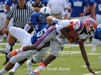 Thumbnail 1 in East St. Louis @ St. Xavier (2014 Crosstown Showdown) photogallery.