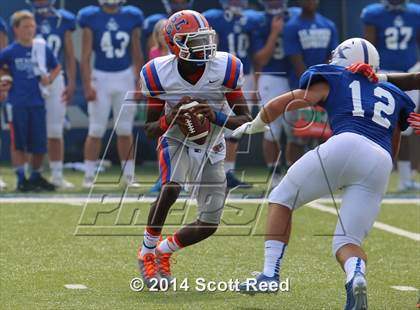 Thumbnail 1 in East St. Louis @ St. Xavier (2014 Crosstown Showdown) photogallery.