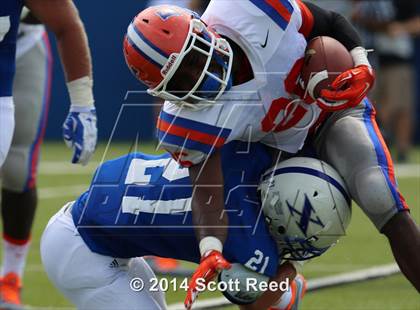 Thumbnail 2 in East St. Louis @ St. Xavier (2014 Crosstown Showdown) photogallery.
