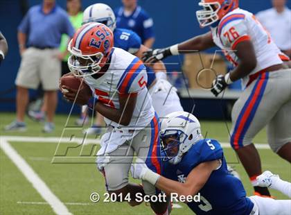 Thumbnail 3 in East St. Louis @ St. Xavier (2014 Crosstown Showdown) photogallery.