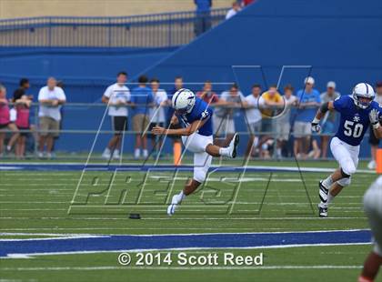Thumbnail 1 in East St. Louis @ St. Xavier (2014 Crosstown Showdown) photogallery.