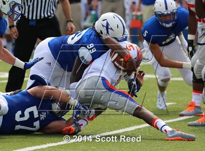 Thumbnail 3 in East St. Louis @ St. Xavier (2014 Crosstown Showdown) photogallery.