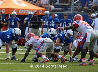 Thumbnail 3 in East St. Louis @ St. Xavier (2014 Crosstown Showdown) photogallery.