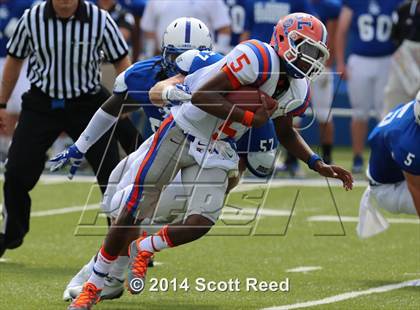 Thumbnail 3 in East St. Louis @ St. Xavier (2014 Crosstown Showdown) photogallery.