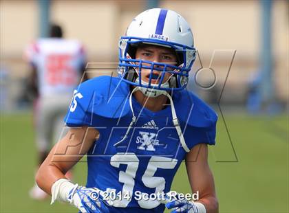 Thumbnail 1 in East St. Louis @ St. Xavier (2014 Crosstown Showdown) photogallery.