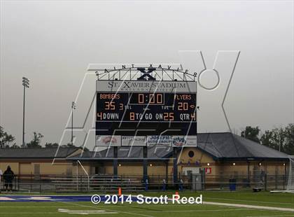 Thumbnail 3 in East St. Louis @ St. Xavier (2014 Crosstown Showdown) photogallery.