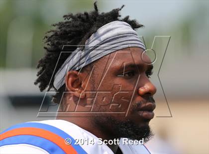 Thumbnail 3 in East St. Louis @ St. Xavier (2014 Crosstown Showdown) photogallery.