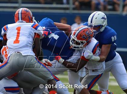 Thumbnail 2 in East St. Louis @ St. Xavier (2014 Crosstown Showdown) photogallery.