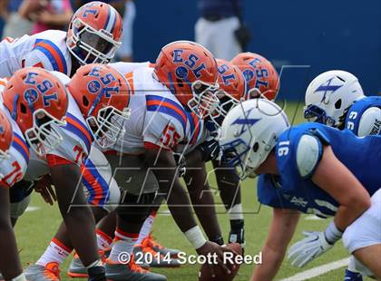 Thumbnail 2 in East St. Louis @ St. Xavier (2014 Crosstown Showdown) photogallery.
