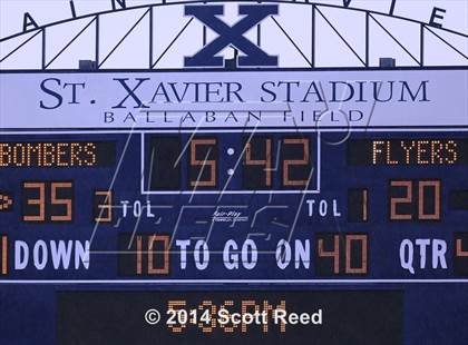 Thumbnail 3 in East St. Louis @ St. Xavier (2014 Crosstown Showdown) photogallery.