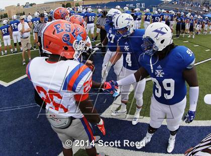 Thumbnail 1 in East St. Louis @ St. Xavier (2014 Crosstown Showdown) photogallery.