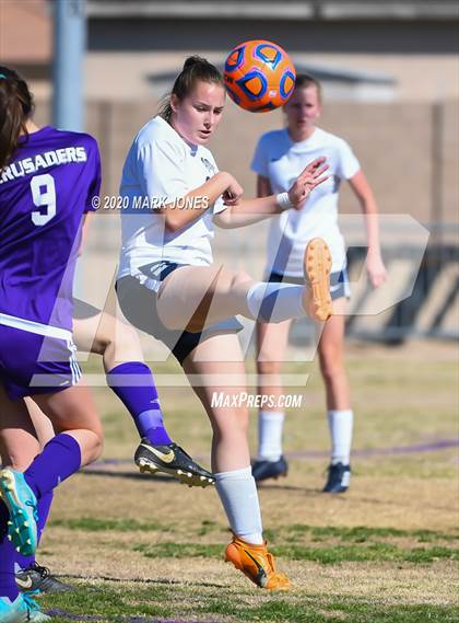 Thumbnail 3 in American Leadership Academy - Gilbert North @ Northwest Christian (AIA 3A Round 1 Playoff) photogallery.