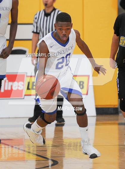 Thumbnail 1 in Desert Christian Academy vs Sherman Indian (CIF-SS D5A Final) photogallery.