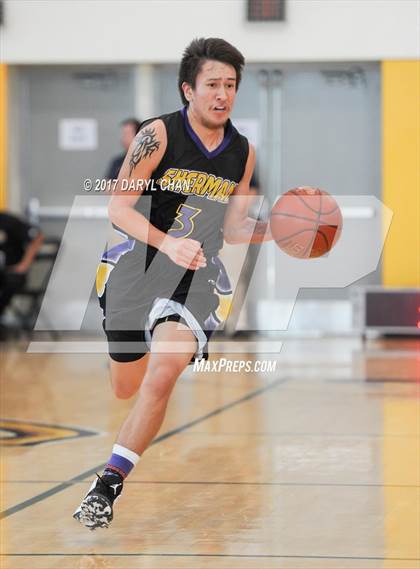 Thumbnail 2 in Desert Christian Academy vs Sherman Indian (CIF-SS D5A Final) photogallery.