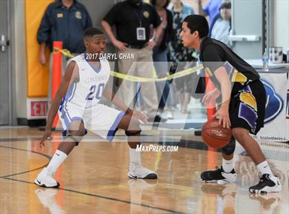 Thumbnail 2 in Desert Christian Academy vs Sherman Indian (CIF-SS D5A Final) photogallery.